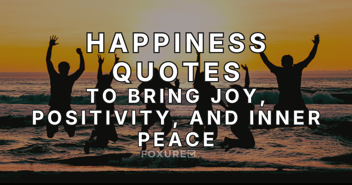 Happiness Quotes Banner