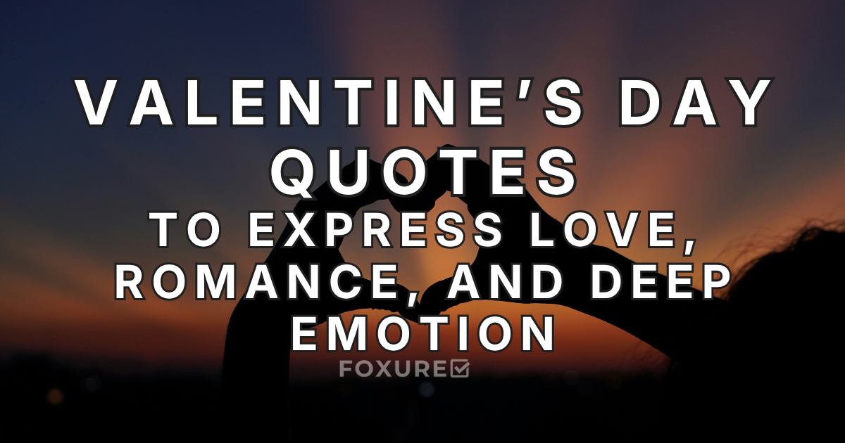 Valentine's Day Quotes Banner