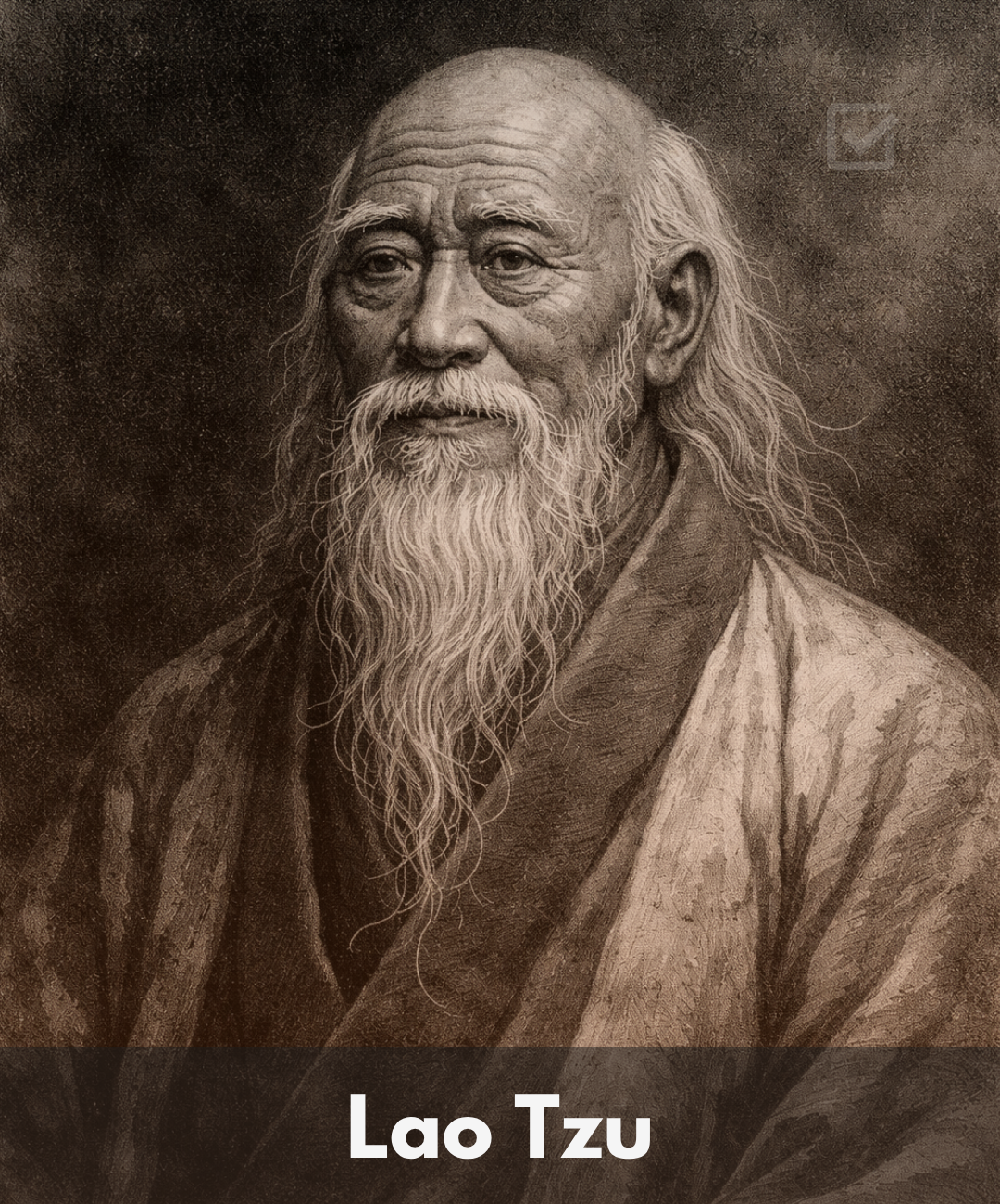 Lao Tzu Picture Author Quotes Foxure Face