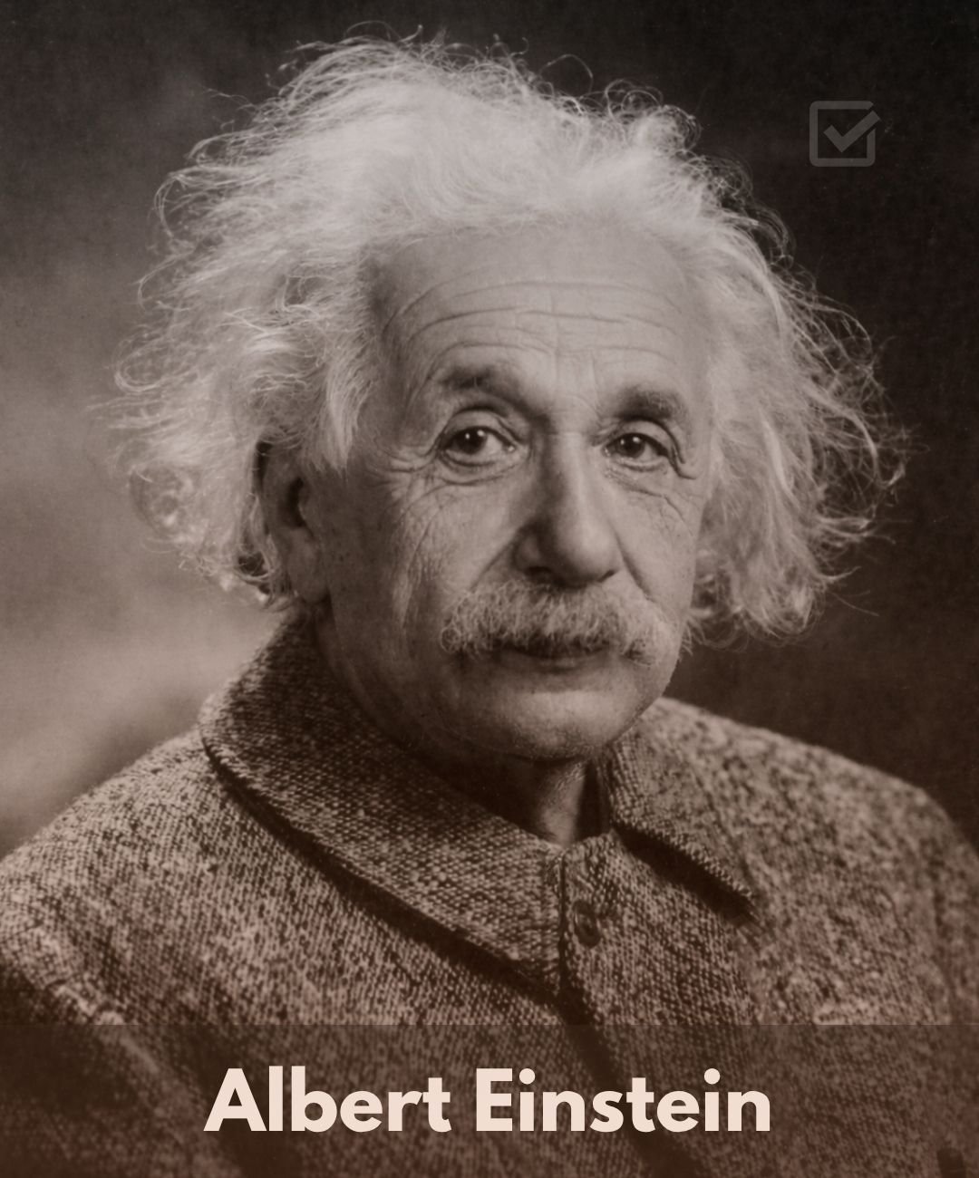 Albert Einstein Quotes Face Image