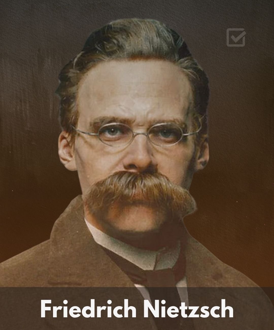 Friedrich Nietzsch Quotes Face Image