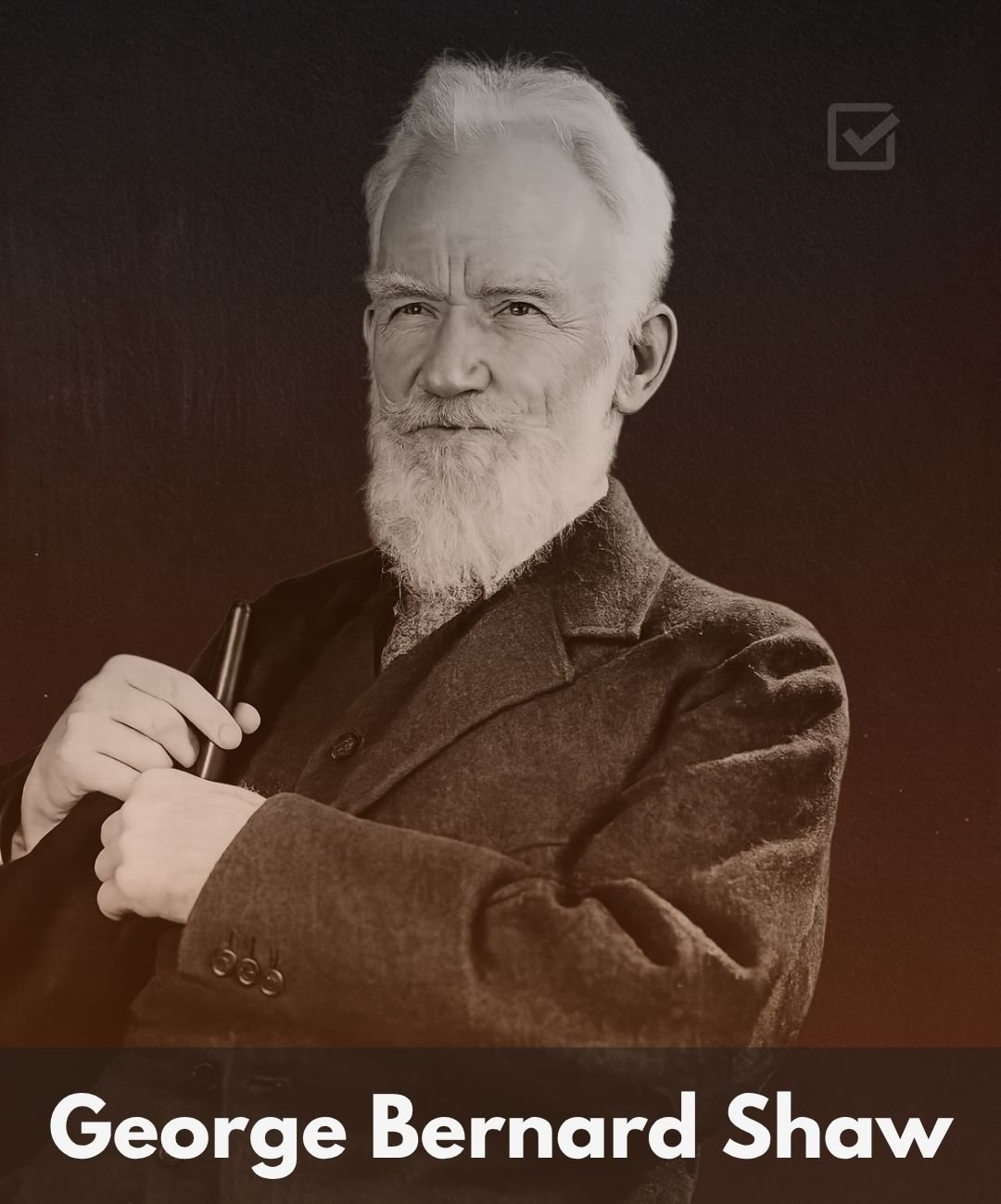 George Bernard Shaw Quotes Face Image
