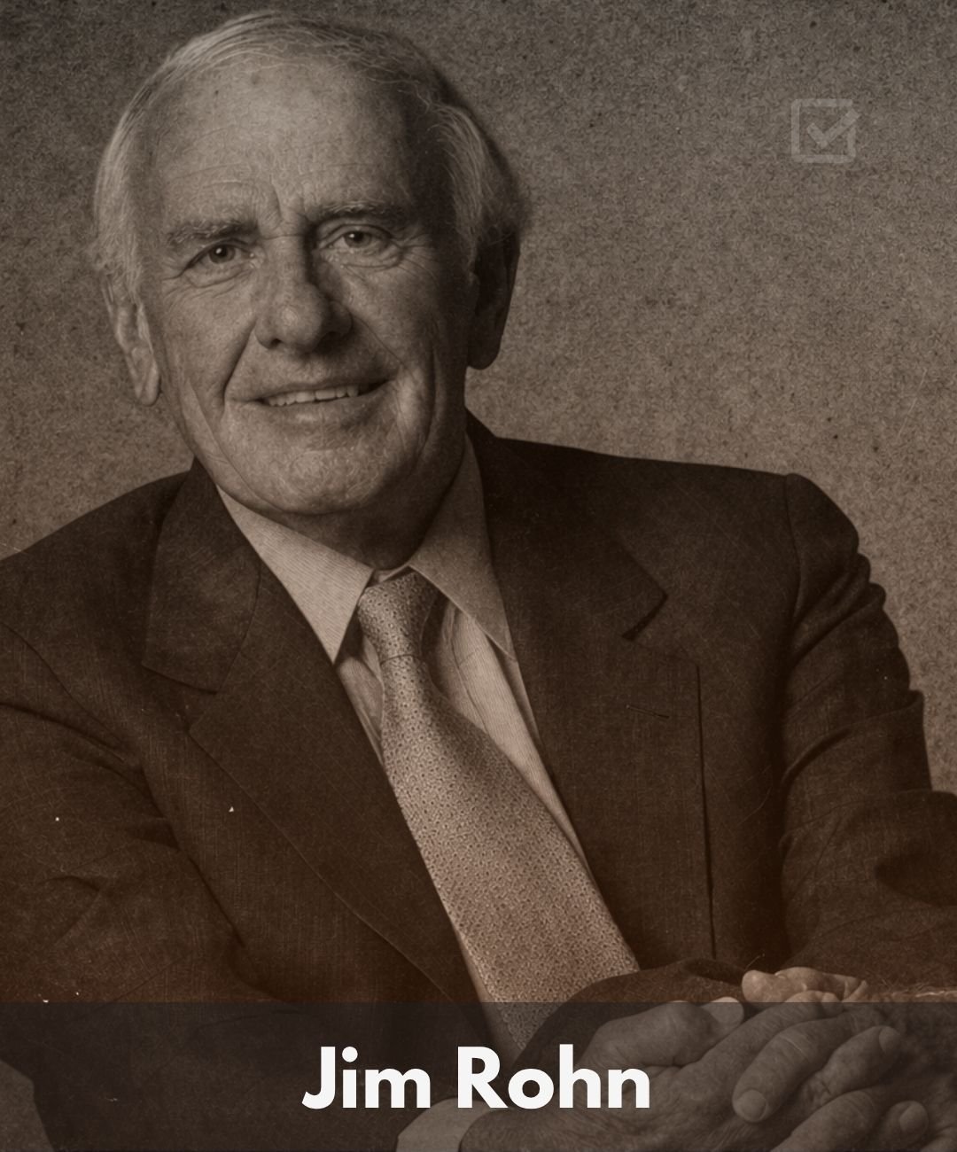 Jim Rohn Quotes Face Image