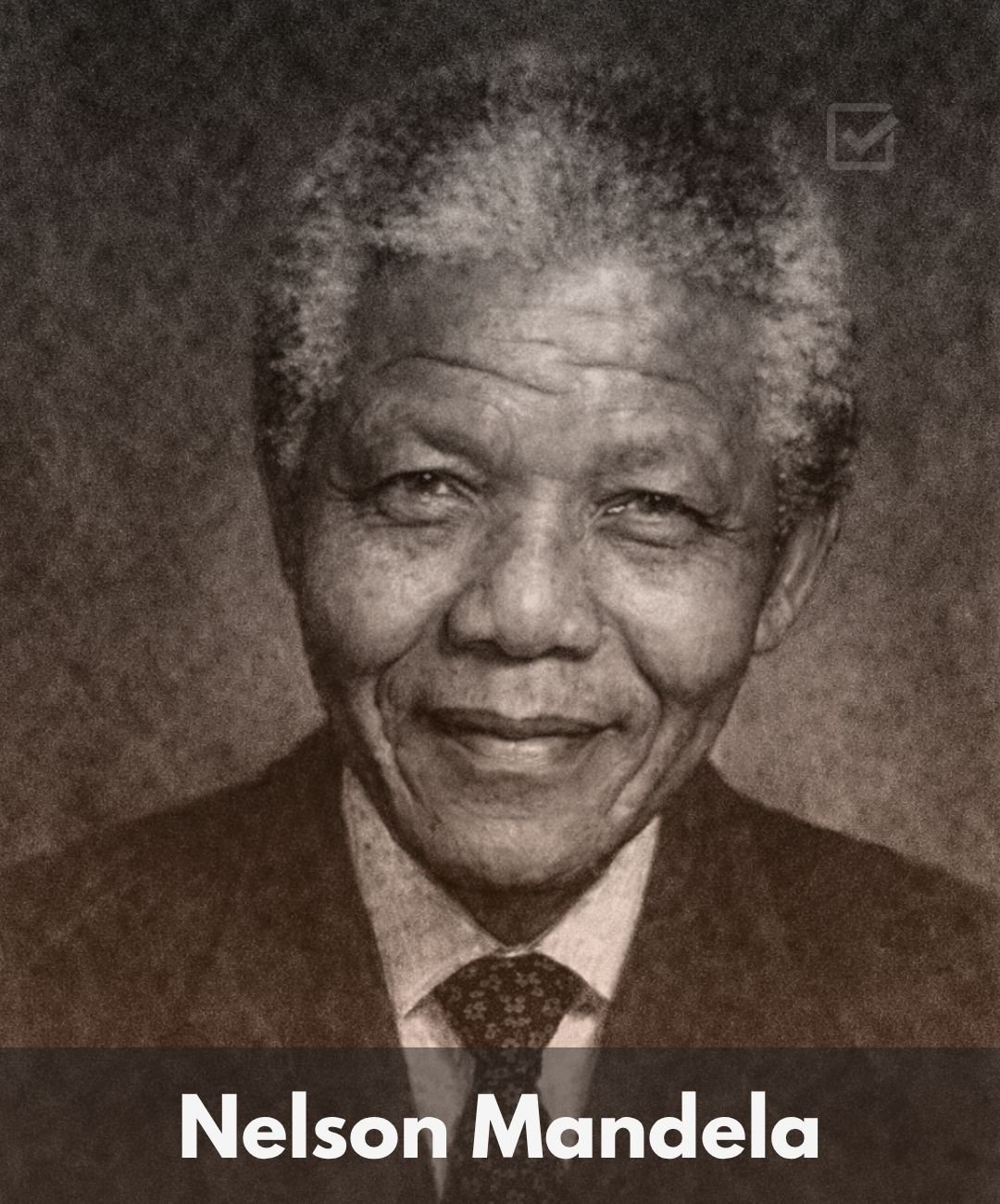 Nelson Mandela Author foxure Quotes Face Image