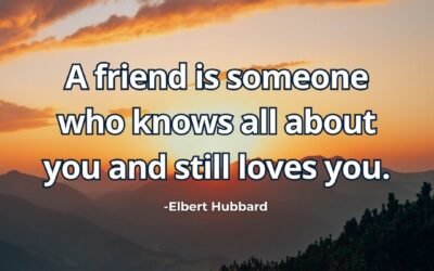 What does “Friend knows all about you still loves you” mean